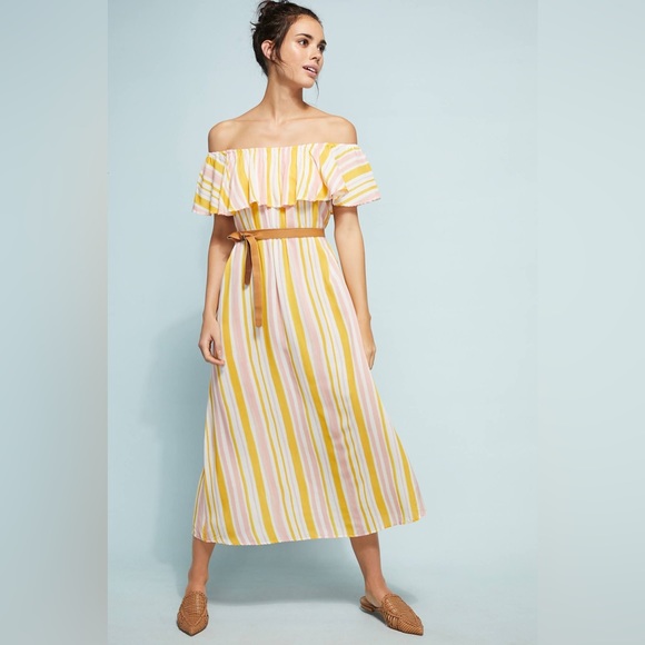Eberjey Painted Striped Florence Dress - Picture 1 of 2